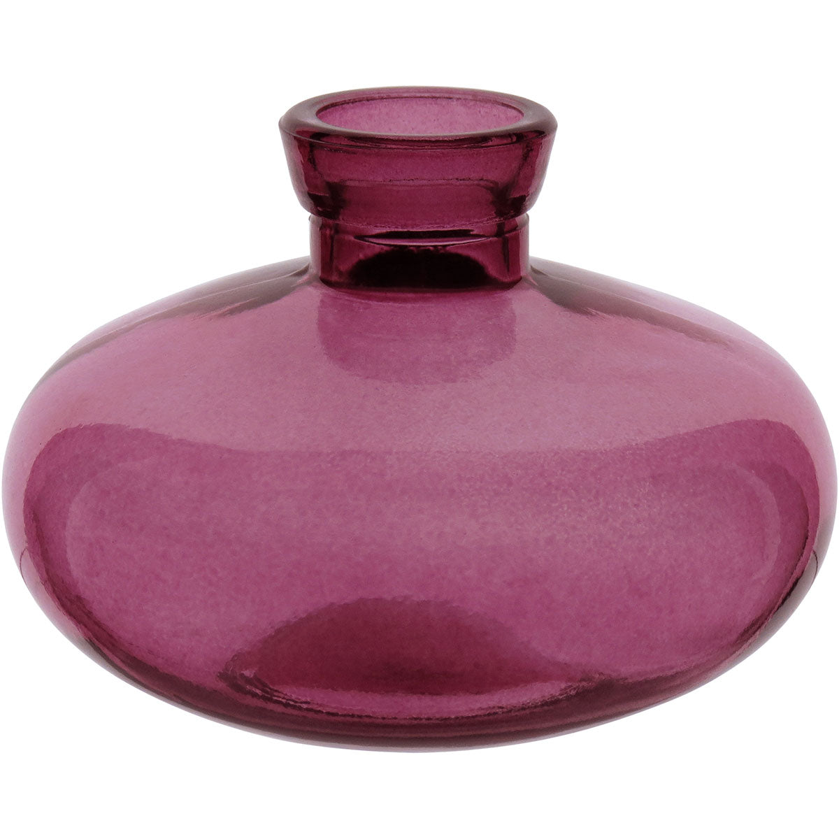 Vaso Decorativo Home&Co Vidro Roxo 6x9cm para Flores