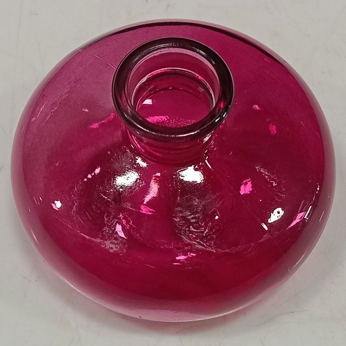 Vaso Decorativo Home&Co Vidro Roxo 6x9cm para Flores