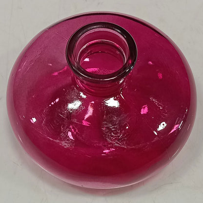 Vaso Decorativo Home&Co Vidro Roxo 6x9cm para Flores