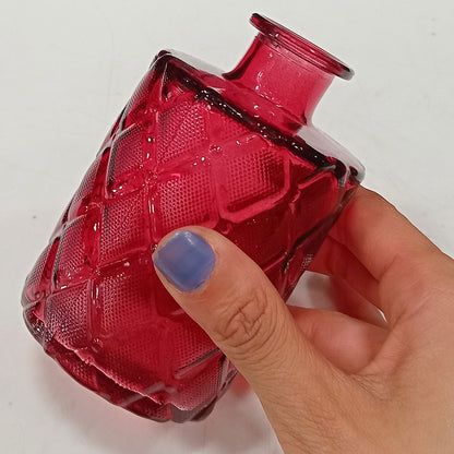 Vaso Garrafa Decorativo Vidro Vinho 11x7x7cm Home&Co