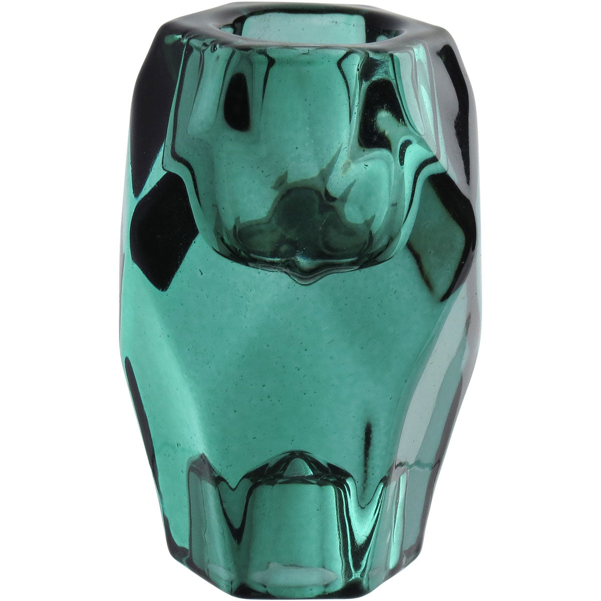 Castiçal de Vidro Turquesa Home&Co 7,7x5,2cm para Velas