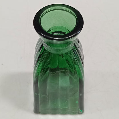 Vaso Garrafa Decorativo Vidro Verde Home&Co 11x5cm