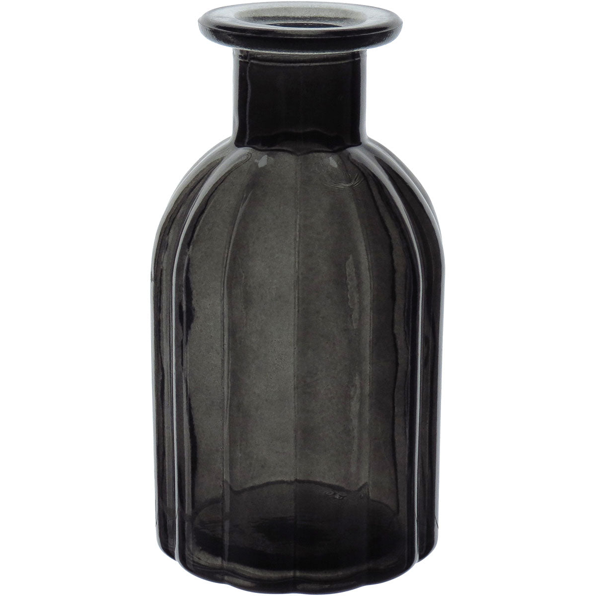 Vaso Garrafa Decorativo Home&Co Vidro Fumê 10x5x5cm