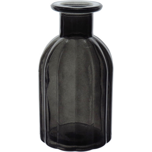 Vaso Garrafa Decorativo Home&Co Vidro Fumê 10x5x5cm