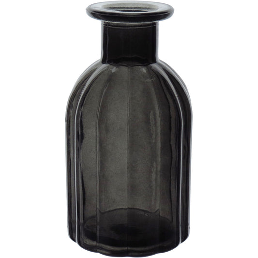Vaso Garrafa Decorativo Home&Co Vidro Fumê 10x5x5cm
