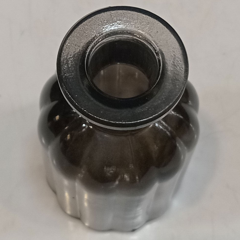 Vaso Garrafa Decorativo Home&Co Vidro Fumê 10x5x5cm