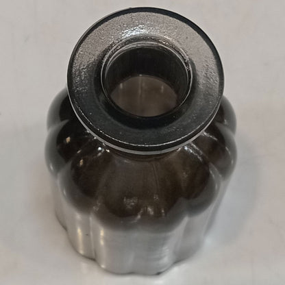 Vaso Garrafa Decorativo Home&Co Vidro Fumê 10x5x5cm