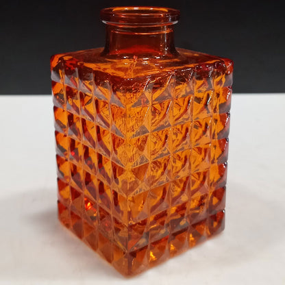 Vaso Garrafa em Vidro Âmbar Home&Co 9,2cm para Decoração