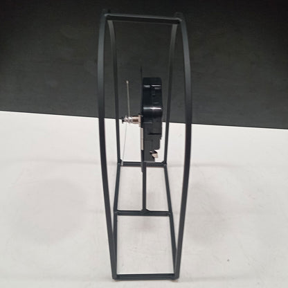 Relógio de Mesa Metal Preto Home&Co 20x16x6cm Decorativo