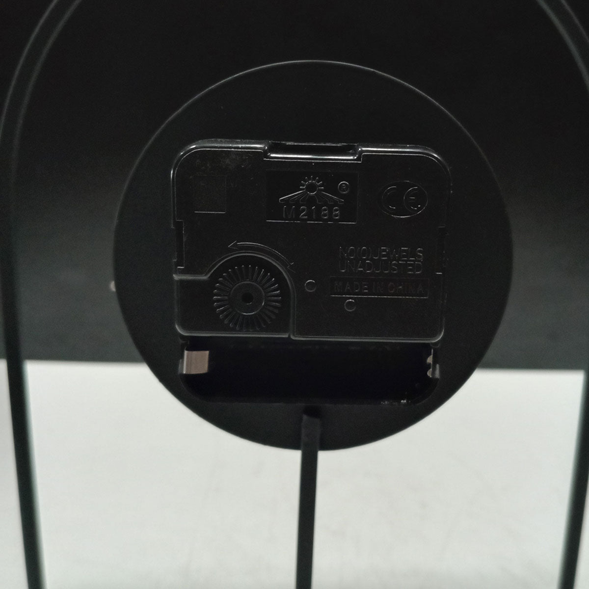 Relógio de Mesa Metal Preto Home&Co 20x16x6cm Decorativo