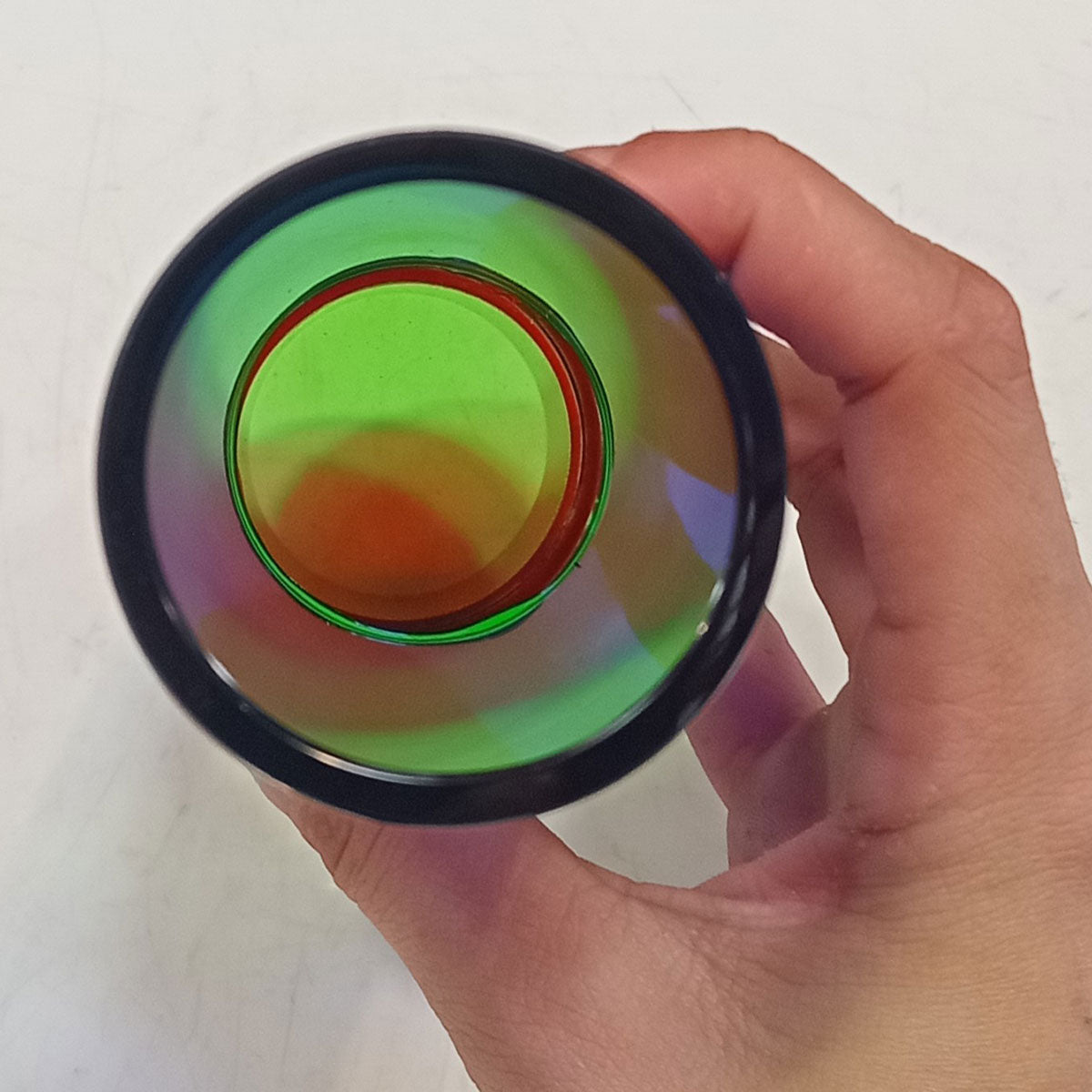 Vaso Decorativo Home&Co Eco Crystal Vidro Multicolorido 19x5x5cm