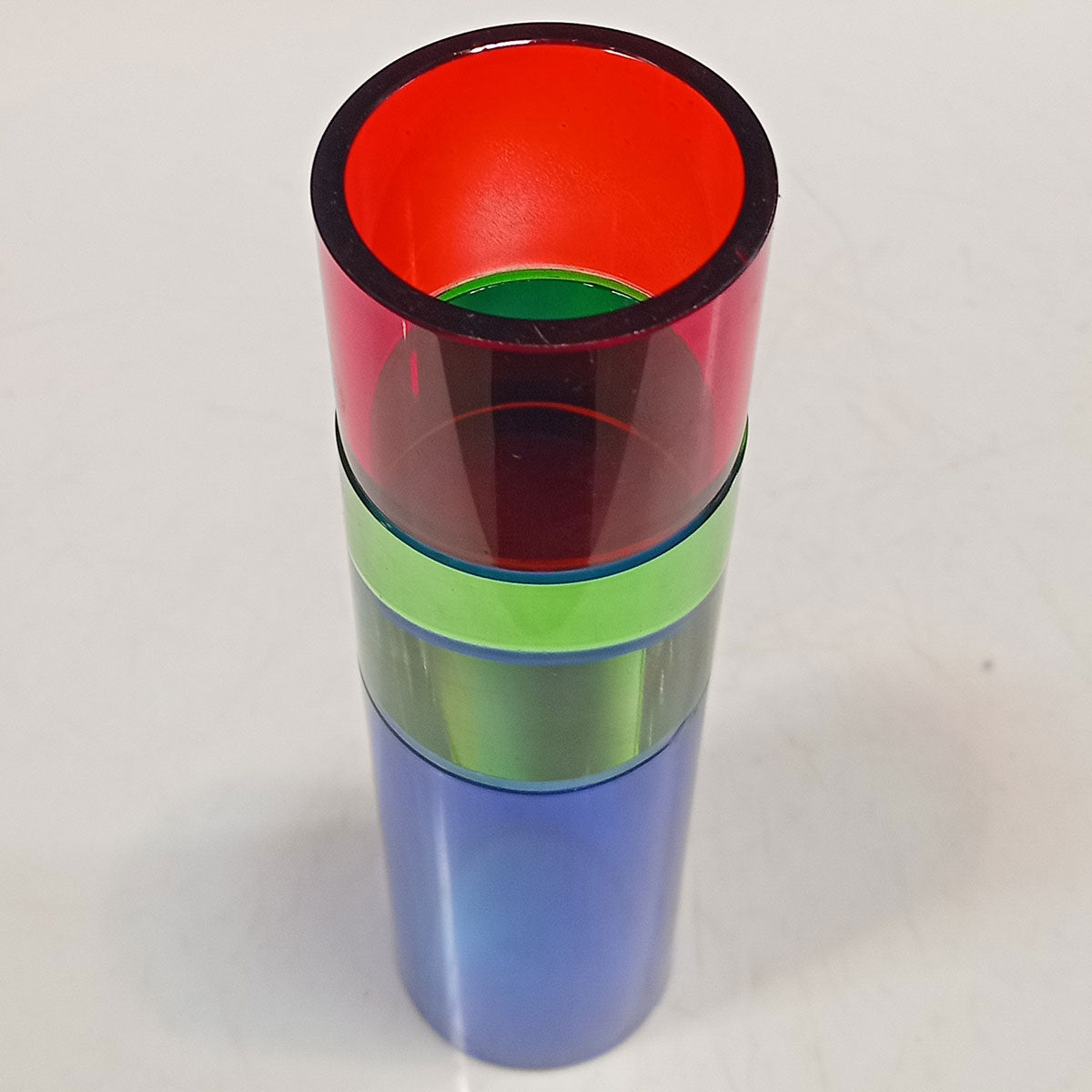 Vaso Decorativo Home&Co Eco Crystal Vidro Multicolorido 19x5x5cm