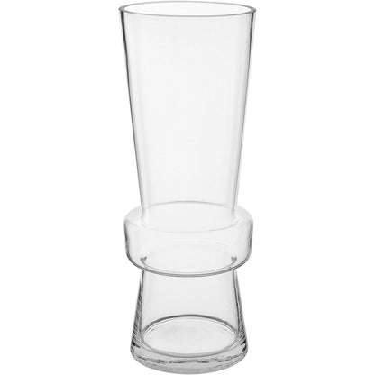 Vaso Decorativo Home&Co em Vidro Transparente 29x14cm