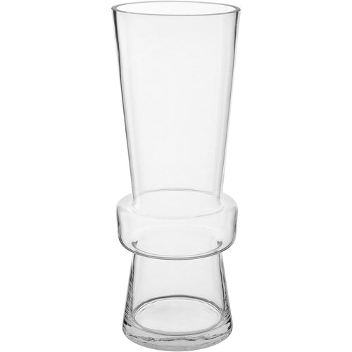 Vaso Decorativo Home&Co em Vidro Transparente 29x14cm