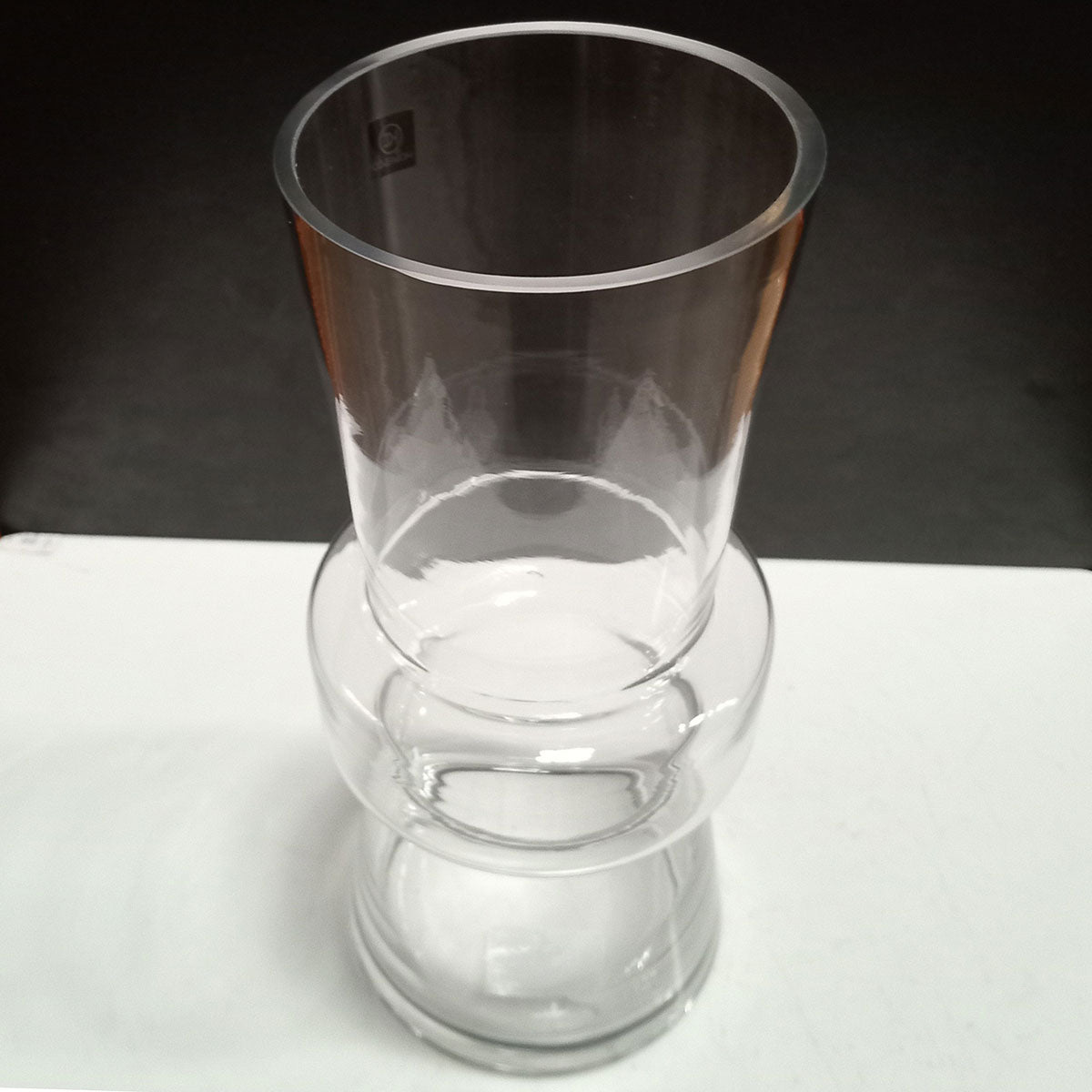 Vaso Decorativo Home&Co em Vidro Transparente 29x14cm