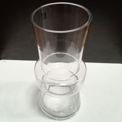 Vaso Decorativo Home&Co em Vidro Transparente 29x14cm