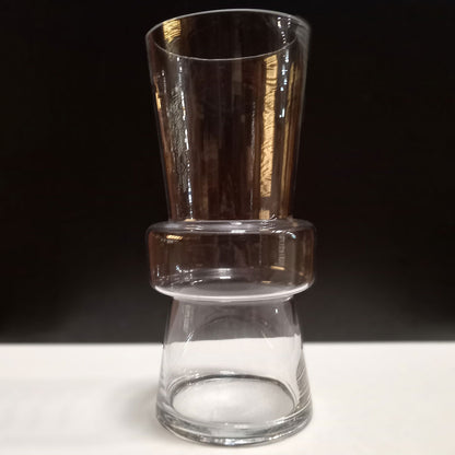 Vaso Decorativo Home&Co em Vidro Transparente 29x14cm