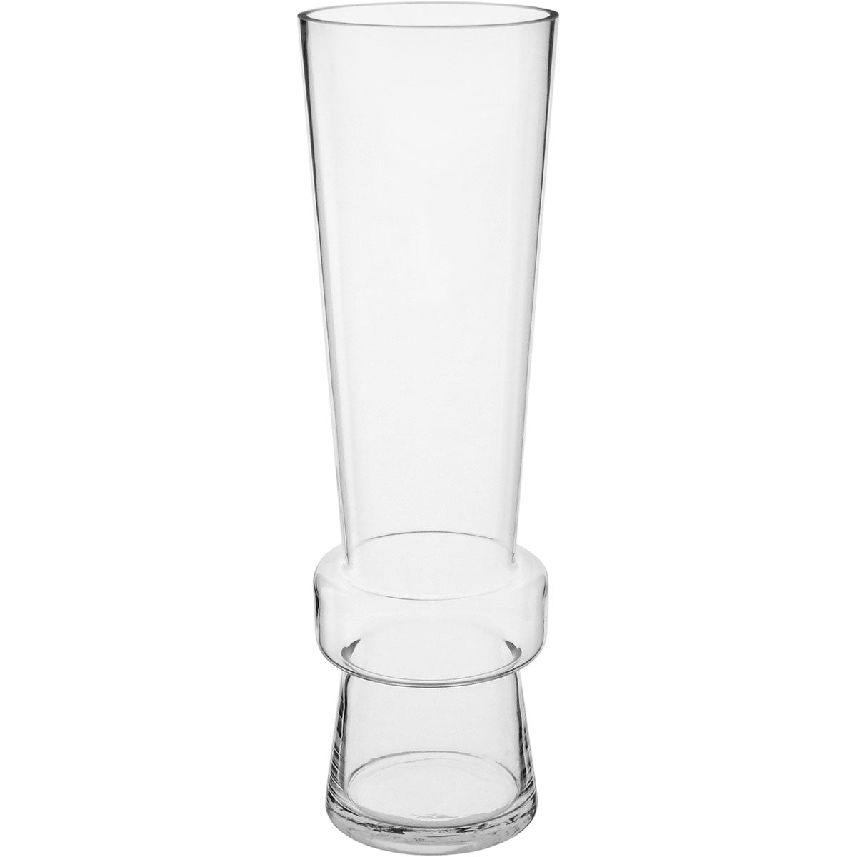 Vaso Decorativo Home&Co Vidro Transparente 49x15cm para Flores