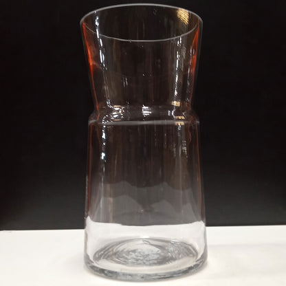 Vaso Decorativo em Vidro Transparente Home&Co 25x13cm