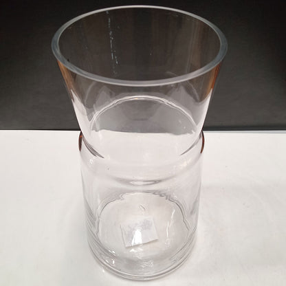 Vaso Decorativo em Vidro Transparente Home&Co 25x13cm