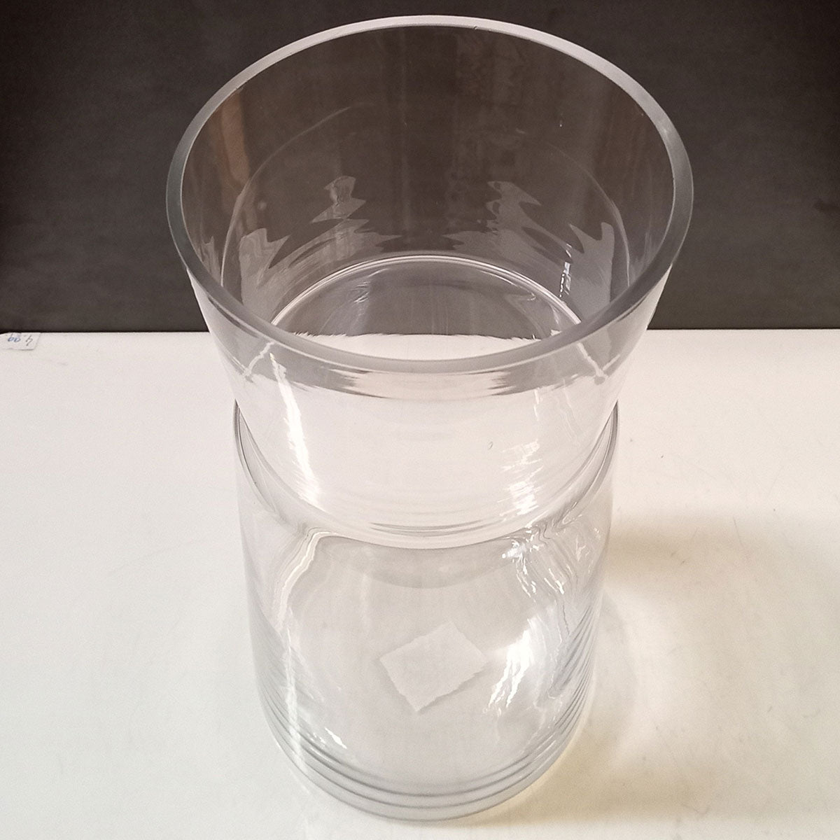 Vaso Decorativo Home&Co Vidro Transparente 30x15cm