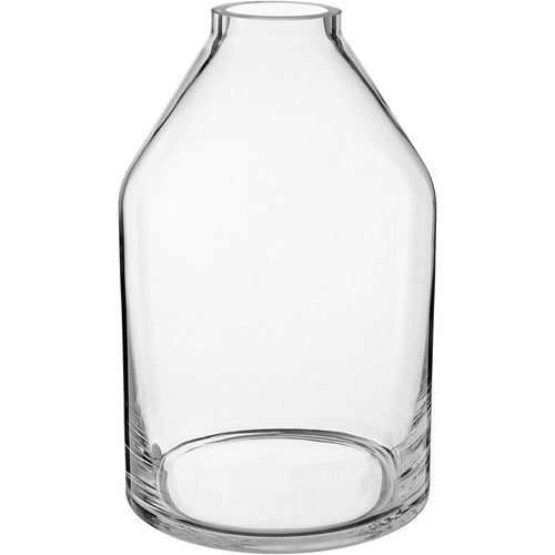 Vaso de Vidro Transparente Home&Co 23x15cm para Flores e Folhagens
