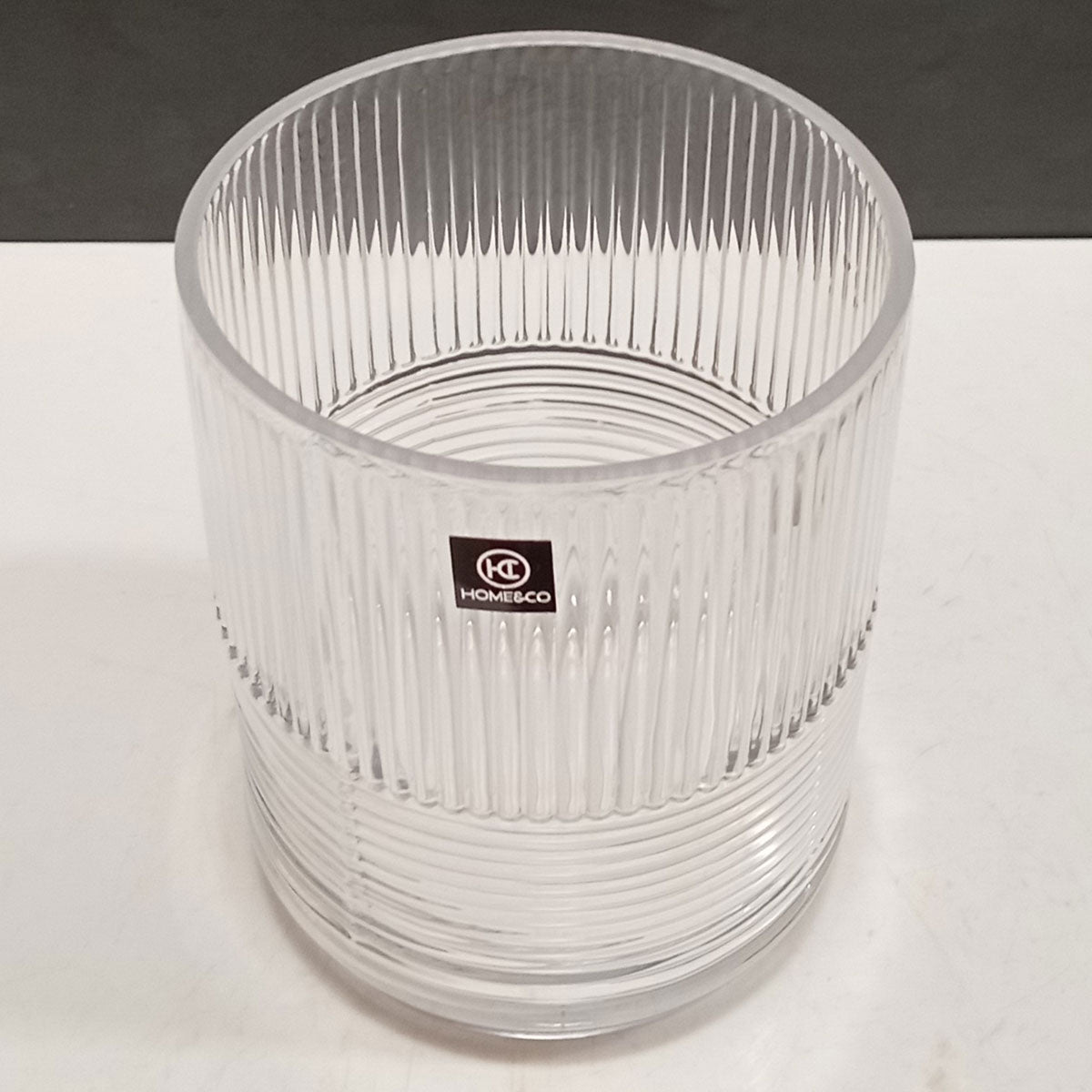 Vaso Decorativo Home&Co Vidro Transparente 15x12cm para Flores