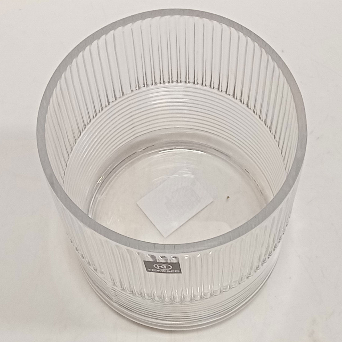 Vaso Decorativo Home&Co Vidro Transparente 15x12cm para Flores