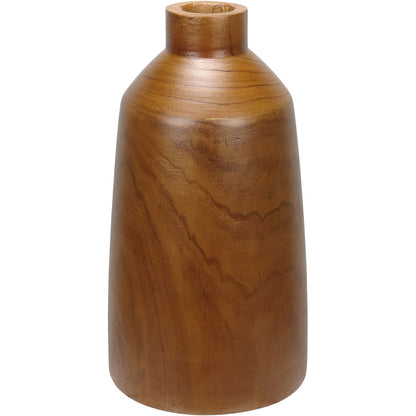 Vaso Decorativo Home&Co em Madeira Natural 41x23cm para Flores