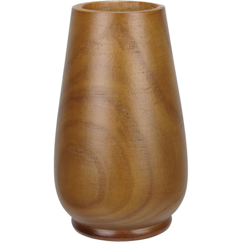 Vaso Decorativo em Madeira Natural Home&Co 24x14x14cm