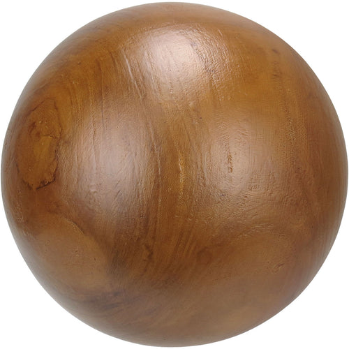 Adorno Esfera de Madeira Natural Home&Co 20cm para Decoração