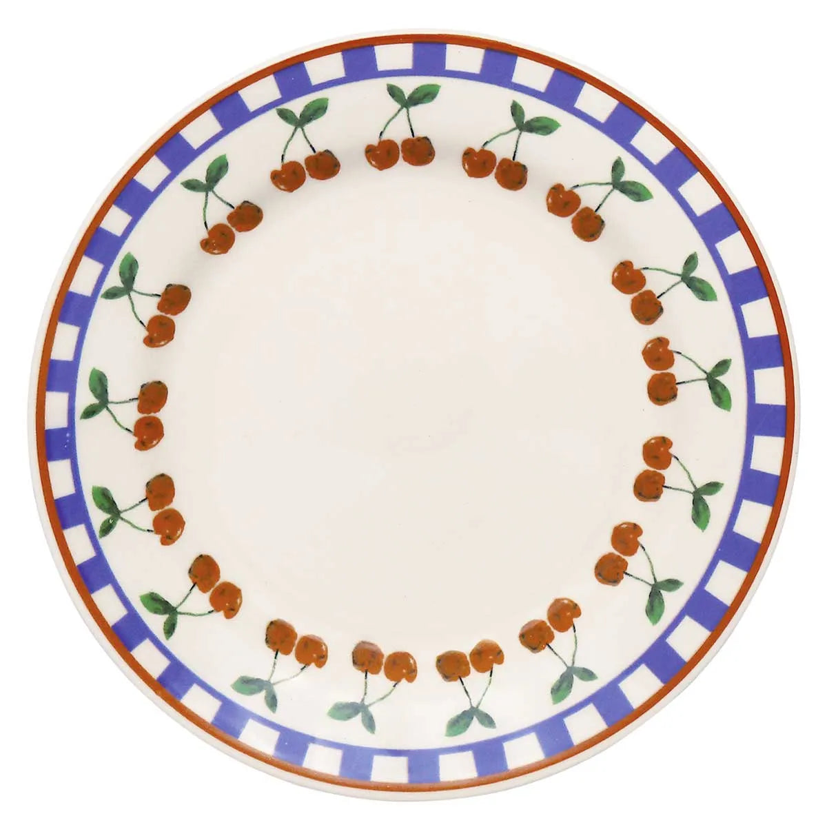 Aparelho de Jantar Chá 12 Peças Donna Jardim Cerejas Porcelana