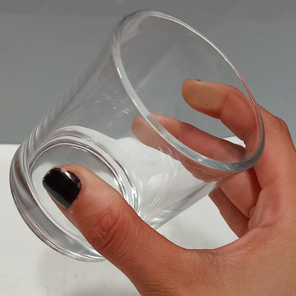 Copo Baixo Home&Co Vidro Transparente 220ml 8x7x7cm 6 Peças