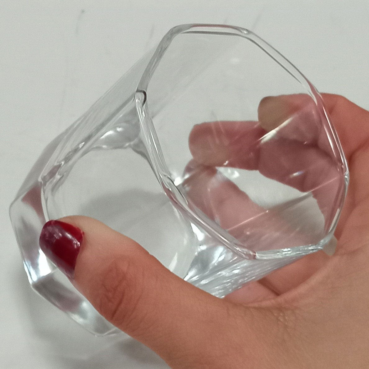 Conjunto 6 Copos Baixos Home&Co Vidro Transparente 200ml 7x6,8cm