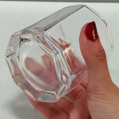 Conjunto 6 Copos Baixos Home&Co Vidro Transparente 200ml 7x6,8cm