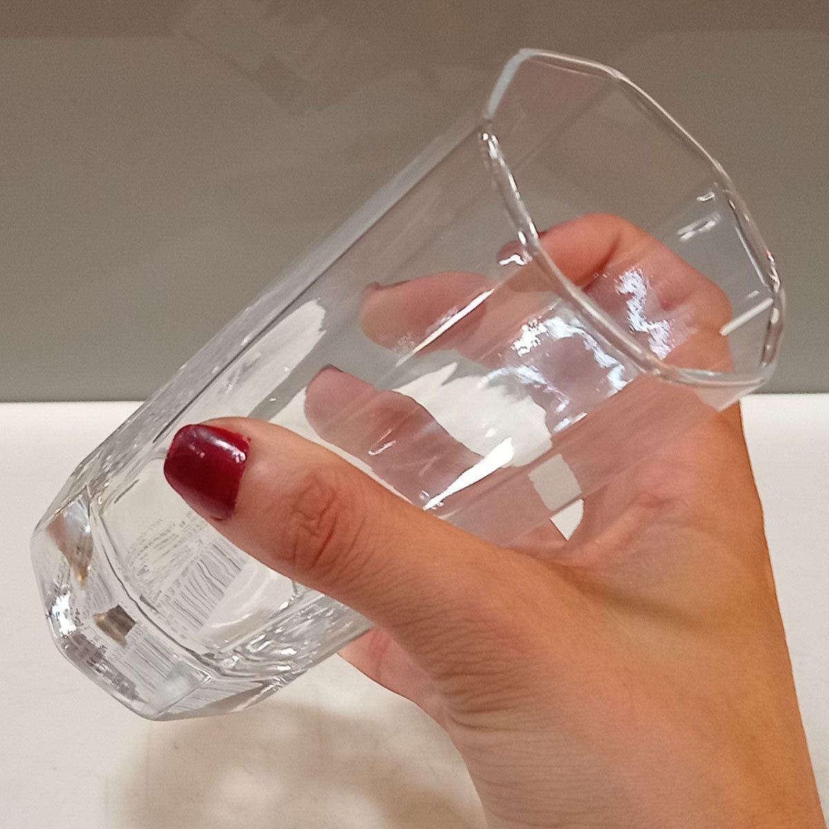 Conjunto 6 Copos Altos Home&Co Vidro Transparente 320ml 14x6x6cm