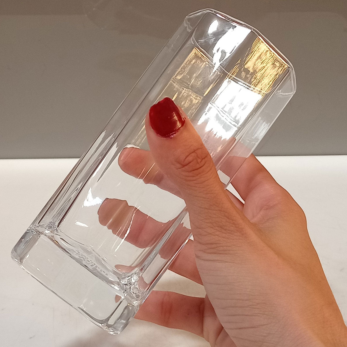 Conjunto 6 Copos Altos Home&Co Vidro Transparente 320ml 14x6x6cm