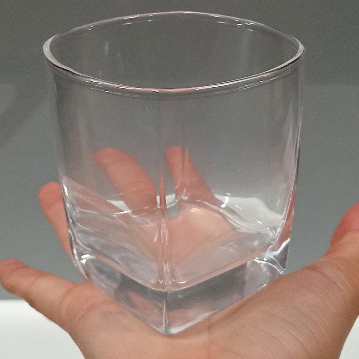 Conjunto de Copos Baixos Home&Co em Vidro Transparente 250ml 6 Peças