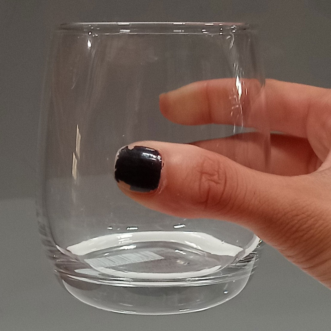 Copo Baixo Home&Co Vidro Transparente 350ml 9x7cm - Jogo 6 Peças