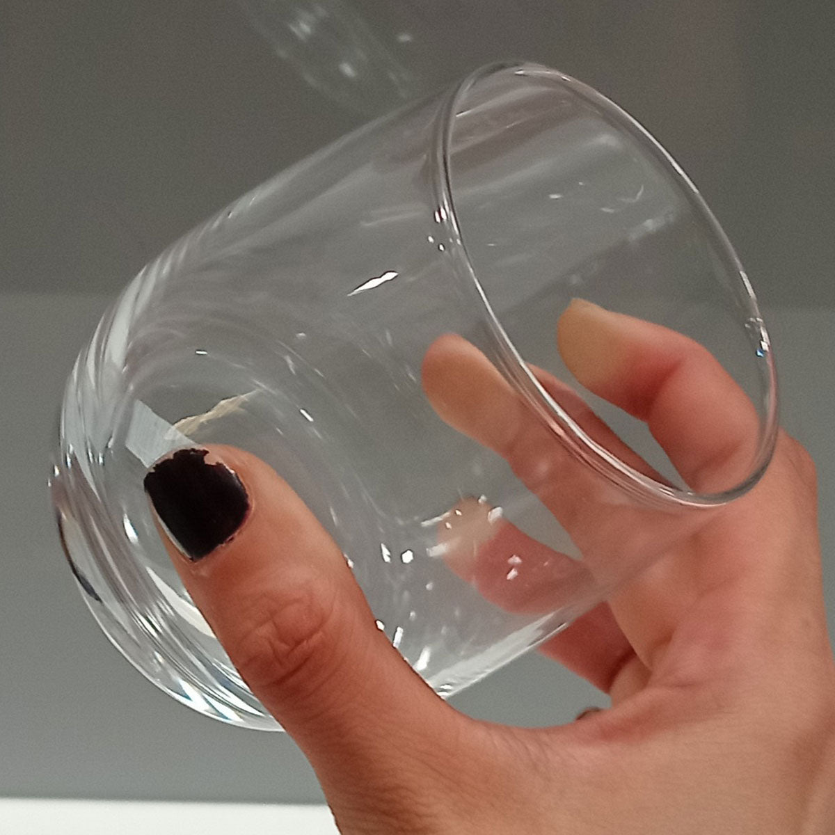 Copo Baixo Home&Co Vidro Transparente 350ml 9x7cm - Jogo 6 Peças