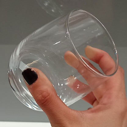 Copo Baixo Home&Co Vidro Transparente 350ml 9x7cm - Jogo 6 Peças