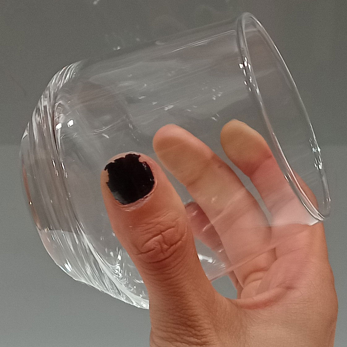 Copo Baixo Home&Co de Vidro 370ml Transparente 9x8cm para Bebidas