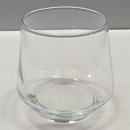 Copo Baixo Home&Co de Vidro 370ml Transparente 9x8cm para Bebidas