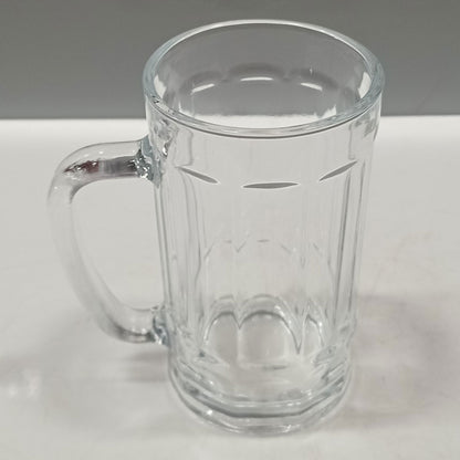 Caneca de Vidro Home&Co 410ml Transparente para Cerveja e Bebidas
