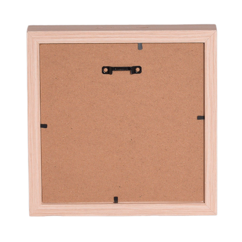 Quadro Cofre Save 20x20cm MDF Vidro Mai Home Artesanal
