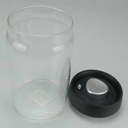 Pote com Bomba de Vácuo Home&Co 1,1L Vidro Borossilicato Transparente 18x11cm