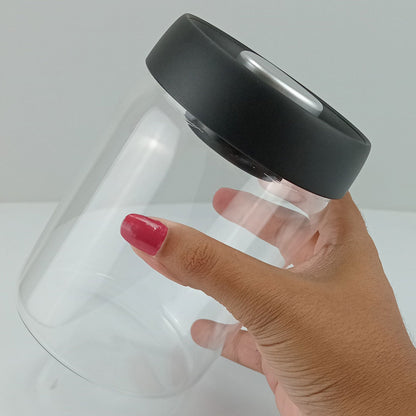 Pote de Vácuo Home&Co 800ml Borossilicato Transparente 14x11cm