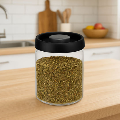 Pote de Vácuo Home&Co 800ml Borossilicato Transparente 14x11cm