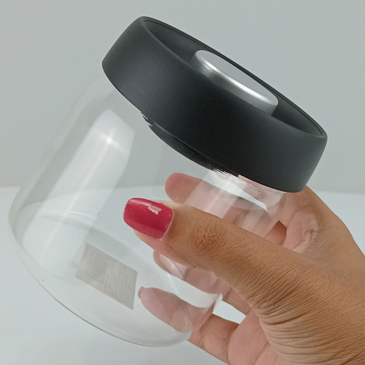 Pote de Vácuo Home&Co 500ml Borossilicato Transparente 10x11cm