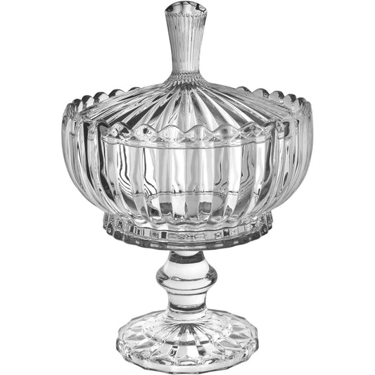 Potiche Redondo Home&Co Genova Cristal Transparente 32x22cm